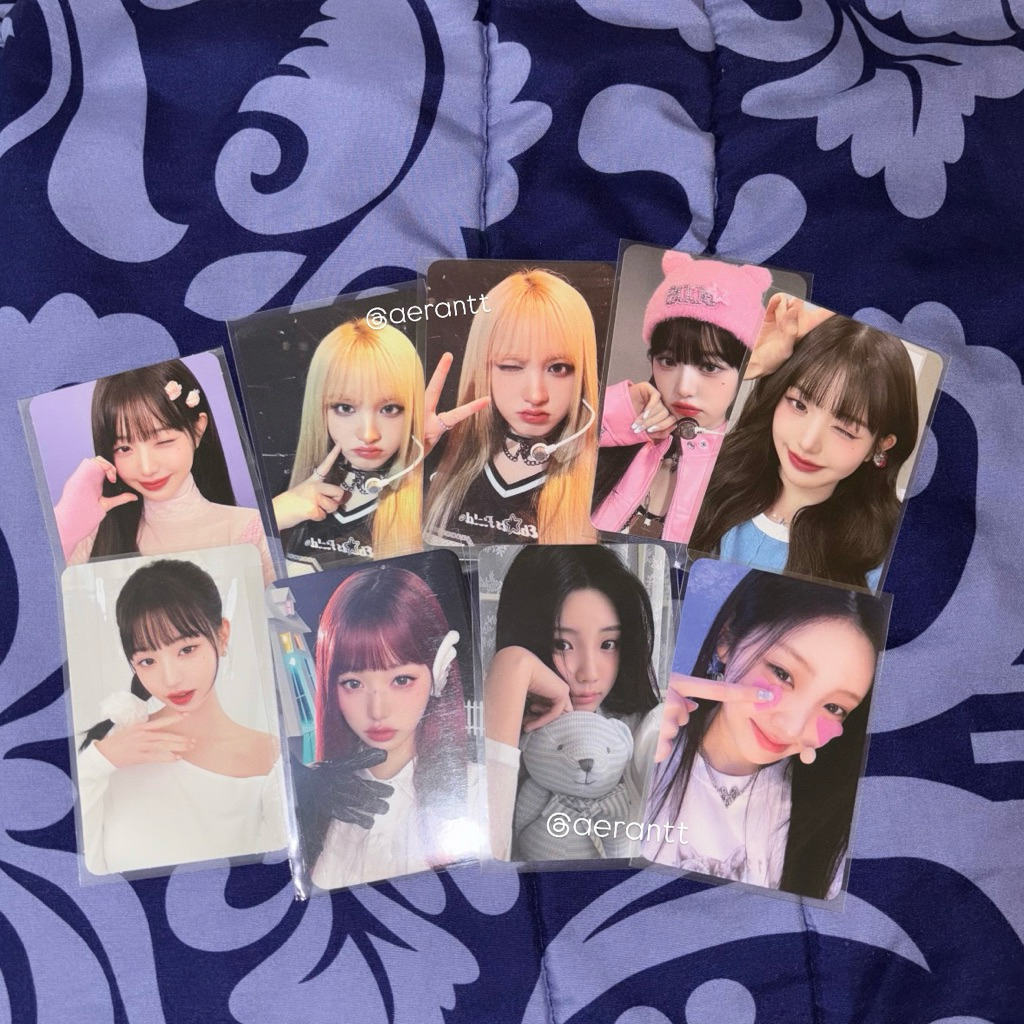 PHOTOCARD OFC TAKEALL WONYOUNG WONHEE LIZ IVE ILLIT