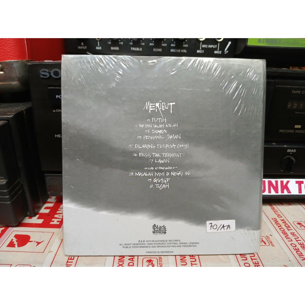 Cd Audio RAJASINGA - meribut