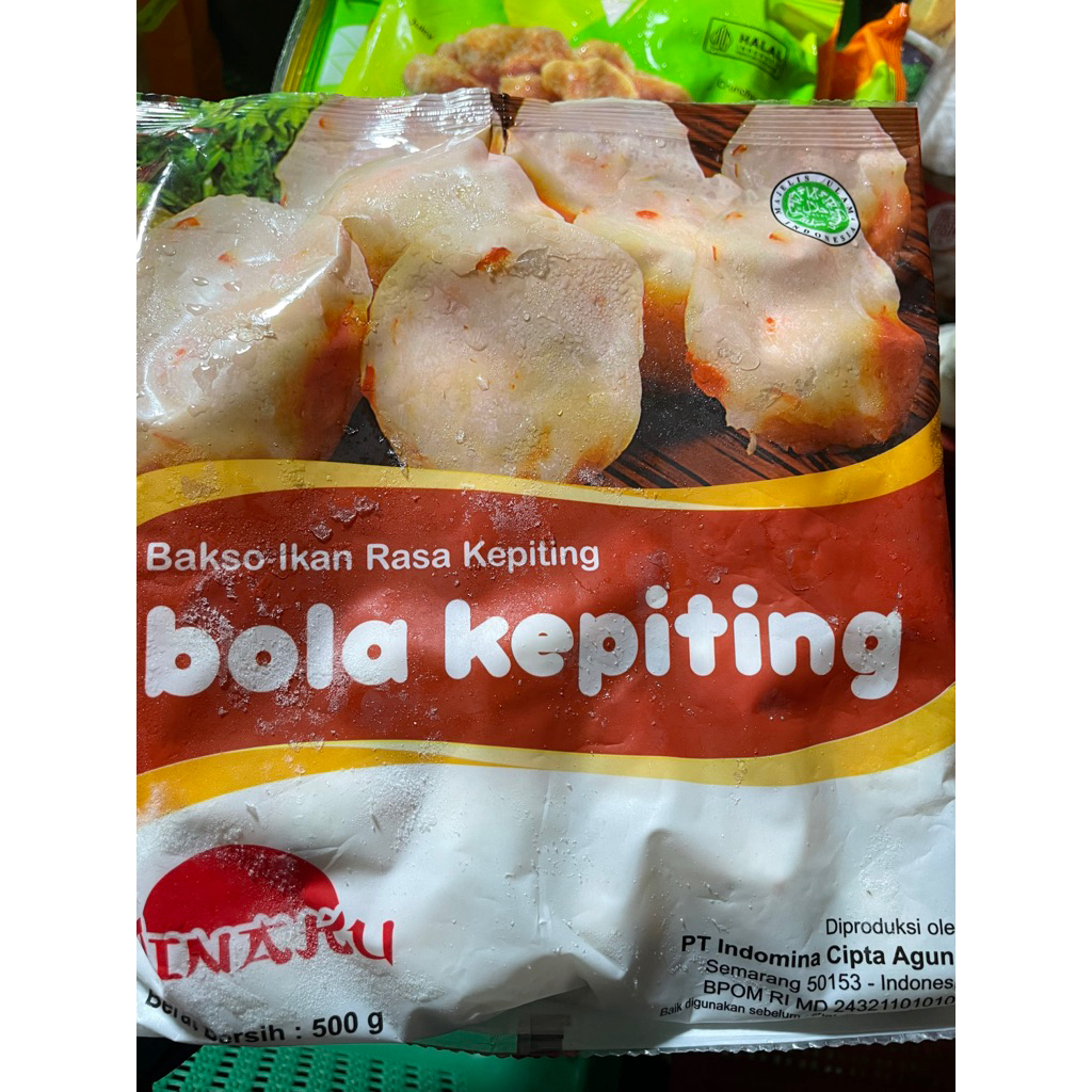 

Bola kepiting 500g