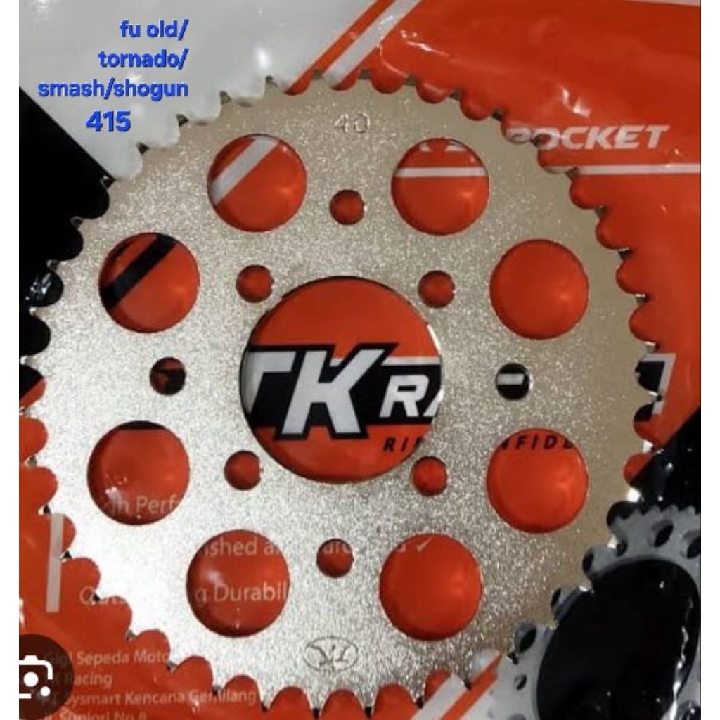 gear belakang TK racing 415 satria fu old/new/tornado