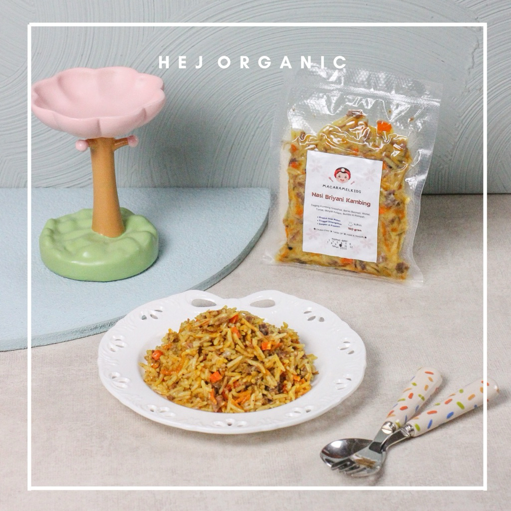 Nasi Briyani Kambing & Nasi Briyani Otak Sapi Lauk Pauk Kids & Dewasa By Macaramel Kids