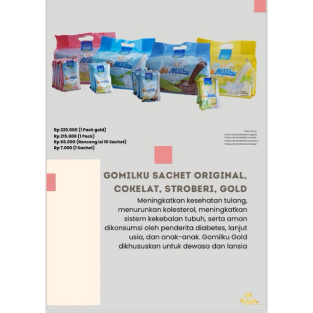 

Susu Go Milku SR12 Renceng