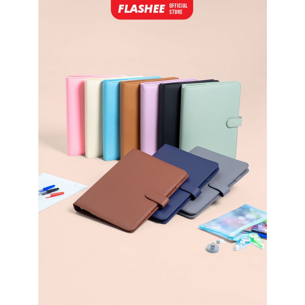 

Flashee Binder Premium Hanna B5 26 Ring Binder Polos Berkualitas Ada 10 Warna Pilihan Binder B5