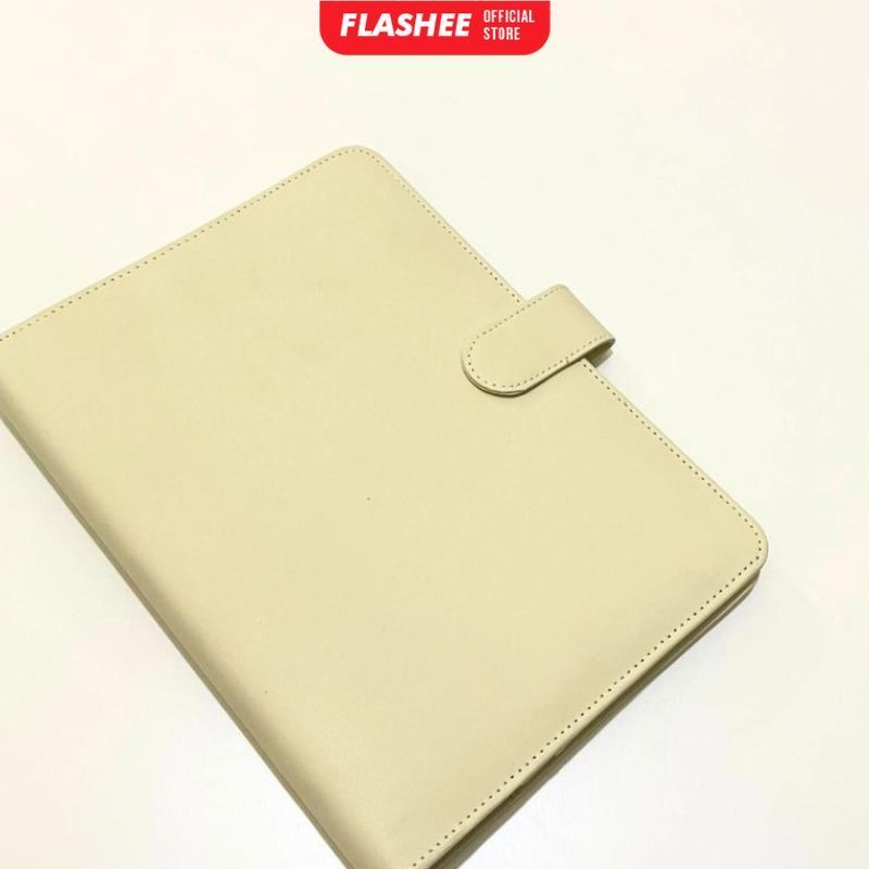 

Flashee Binder Polos Krem B5 26 Ring Buku Catatan Kuliah Notebook Ring 26