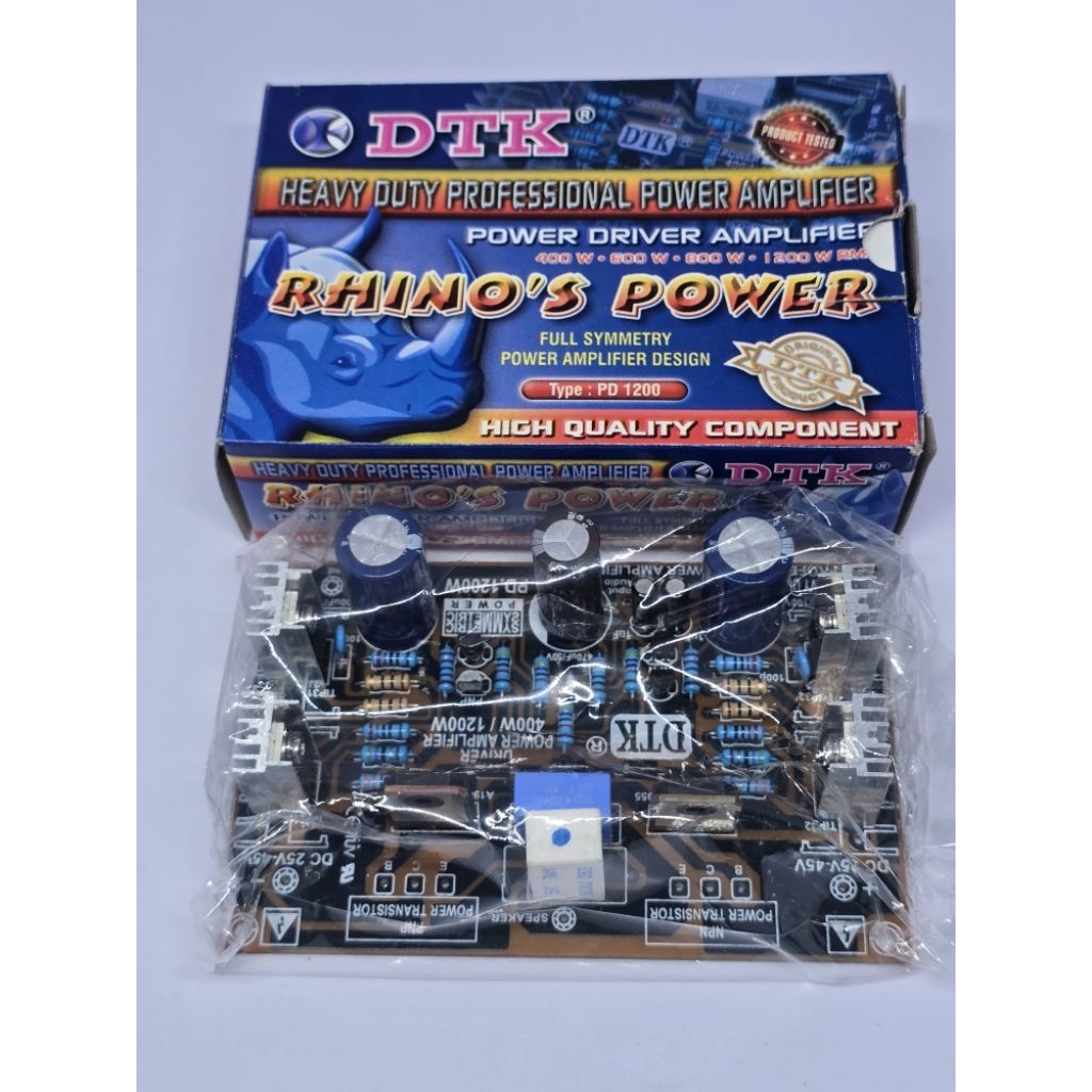 KIT POWER DRIVER AMPLIFIER DTK RHINO'S POWER