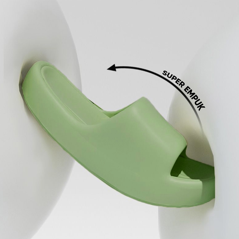 EXCLUSIVE DISCOUNT 10% LAZY BEAR Sendal Slop Wanita/Sandal Karet Wanita Dewasa /Sandal Slop