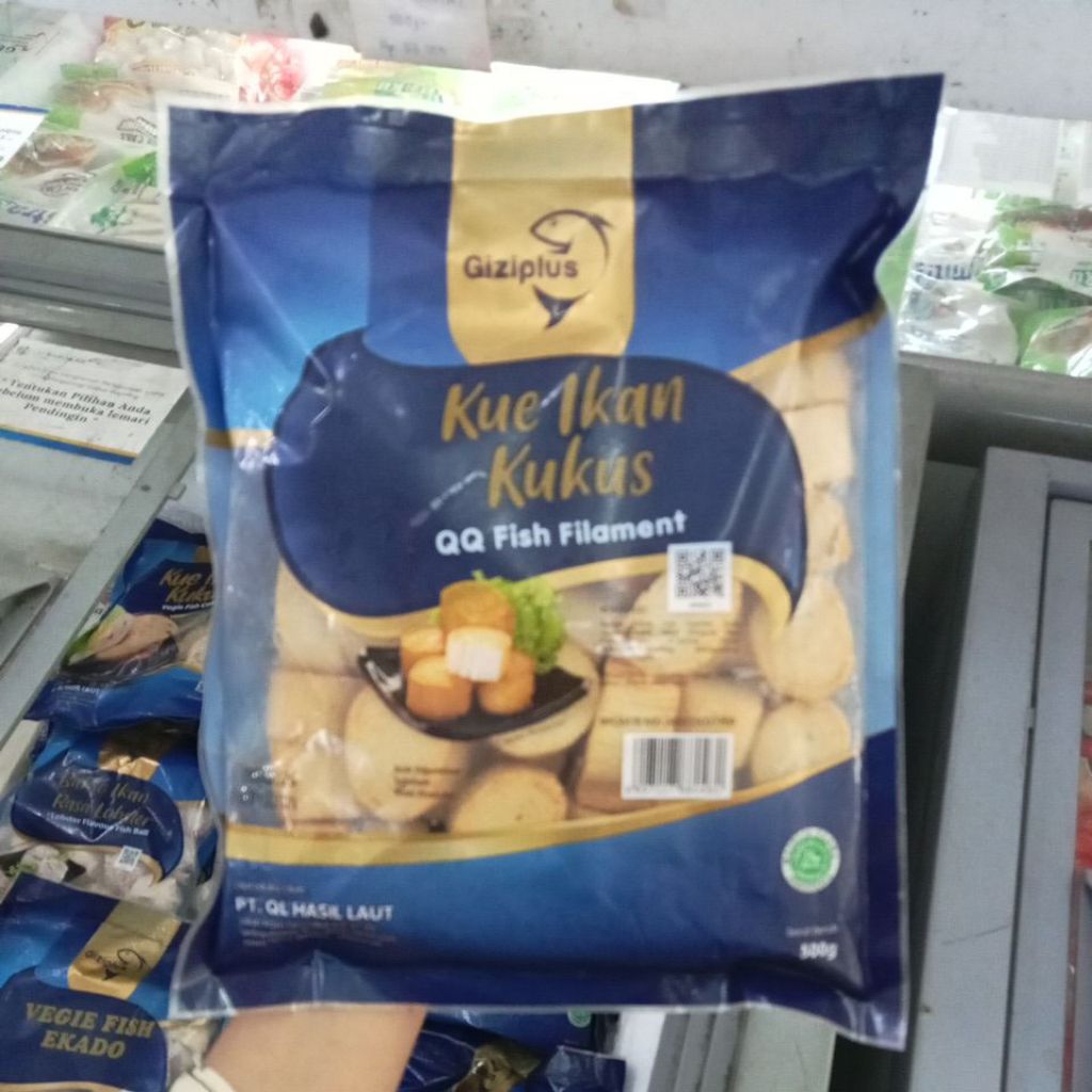 

GiziPlus Kue Ikan Kukus ( QQ Fish Filament) 500gr