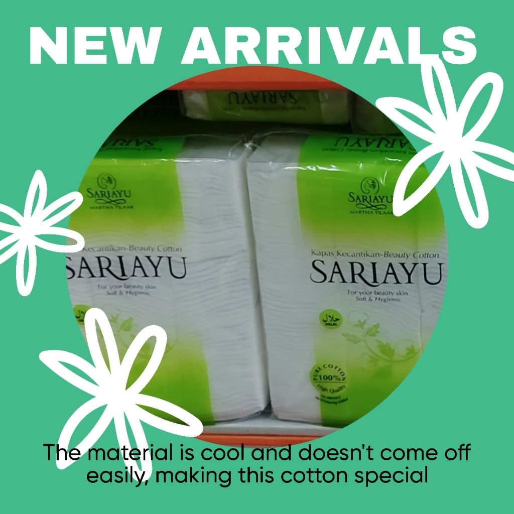 Kapas Wajah Sari Ayu 100gr