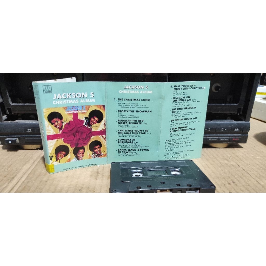 kaset pita Jackson 5 Christmas Album