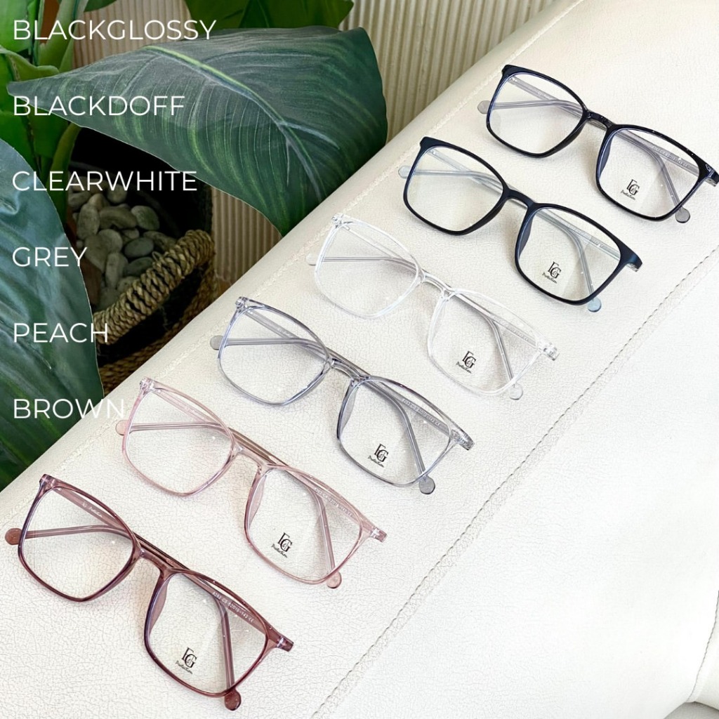 Frame ETG code 8252 - Kacamata Blueray Photocromic Premium Kualitas Optik