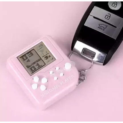 Game Tetris Mini Gamebot Kotak Jadul Klasik Gantungan Kunci Konsol Tangan