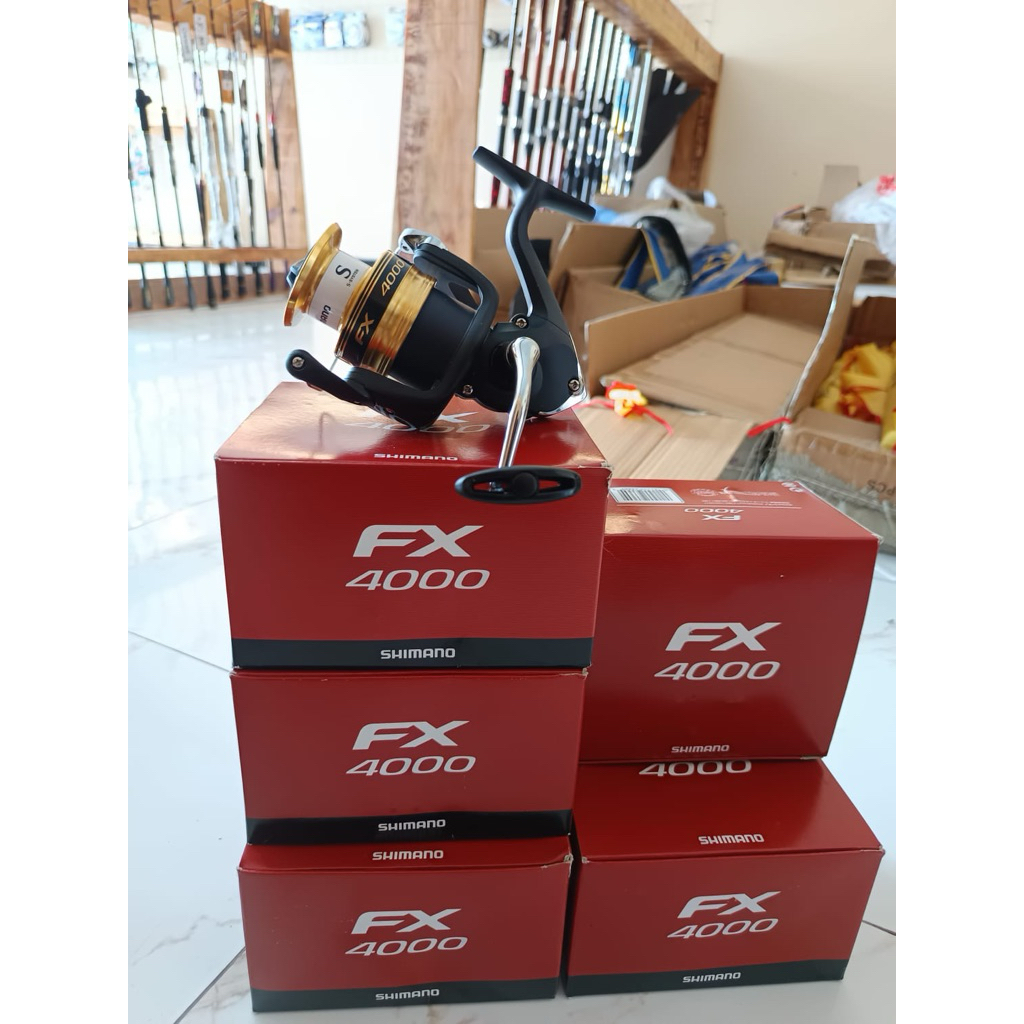 Reel Shimano FX4000 – Reel Pancing Tangguh, Drag Kuat, Cocok Laut & Sungai