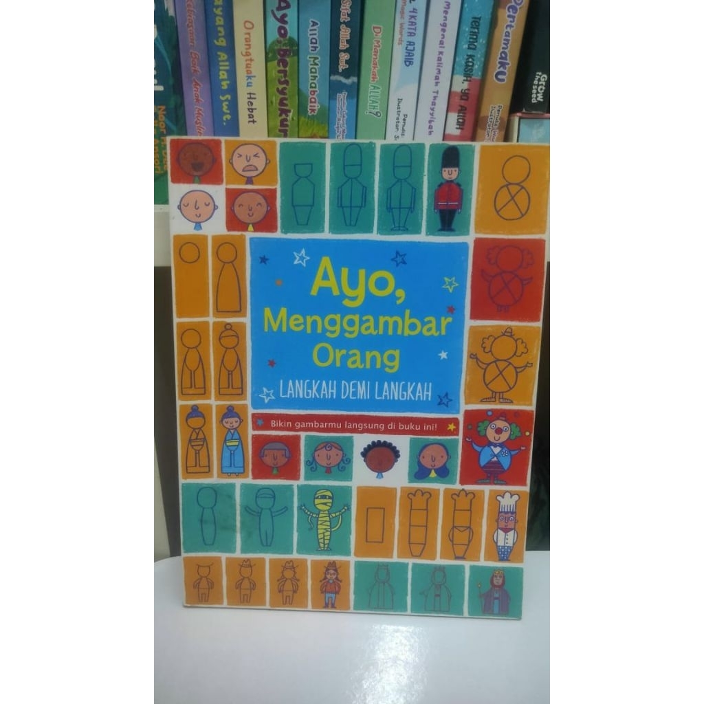 buku ayo menggambar orang preloved