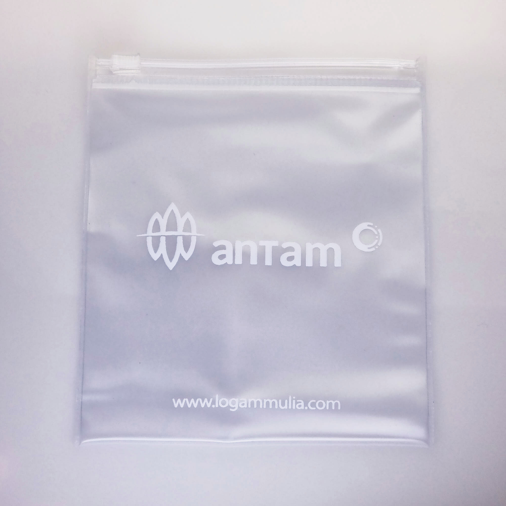 

Plastik Zipper Penyimpanan Logam Mulia Antam