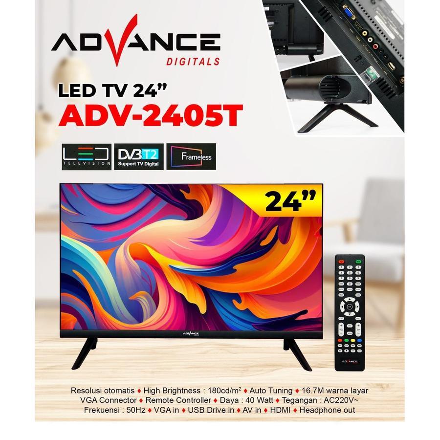 LED ADVANCE 24 INCH DIGITAL TV - ADV 2405T