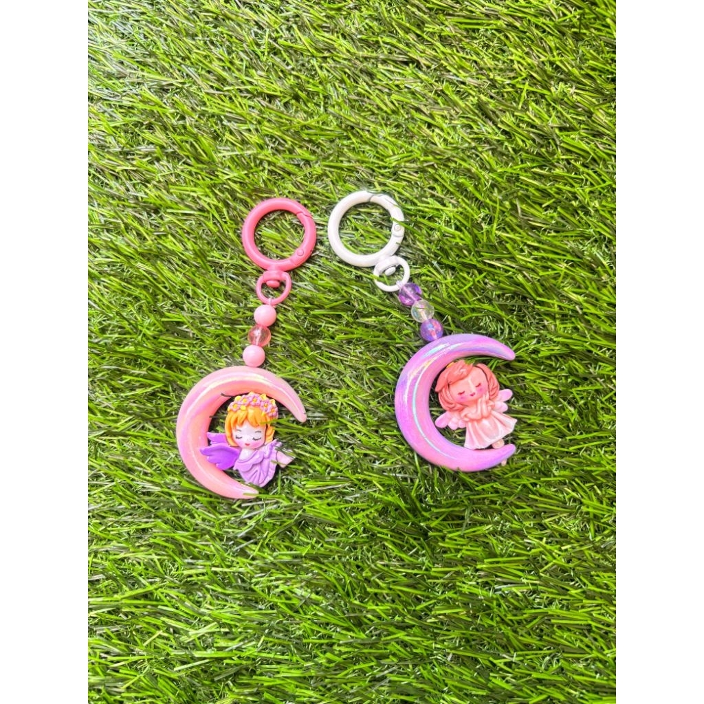 Gantungan HP Gantungan Tas Aksesoris Bulan Lucu