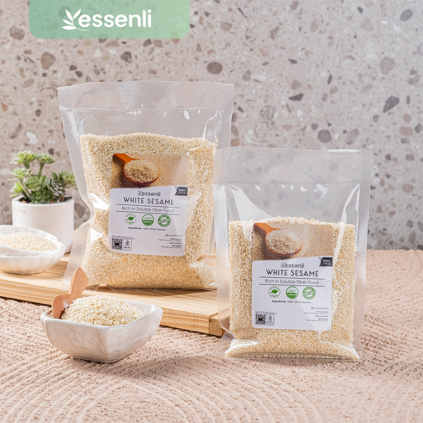 

ESSENLI Wijen Putih White Sesame 100Gr/250gr