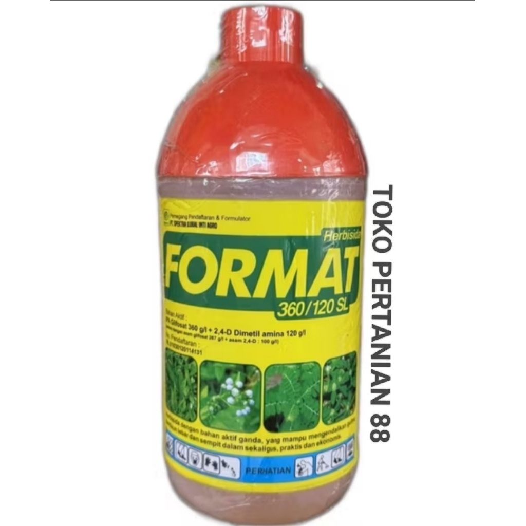 Hebisida FORMAT 360/120 SL , 1L /Pembasmi Rumput Ampuh (ORIGINAL 100%)