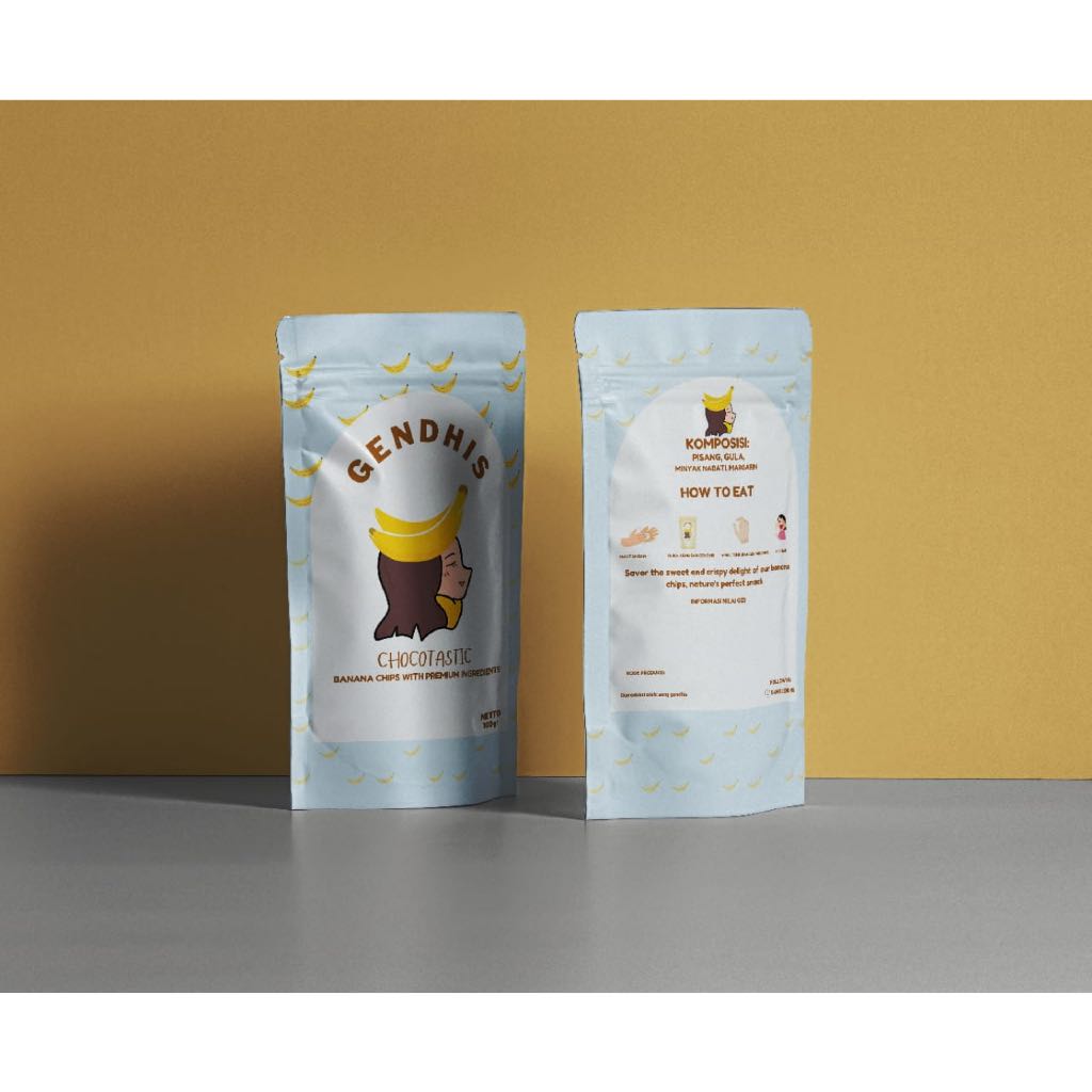 

Keripik pisang coklat sanggendhis (sampel)