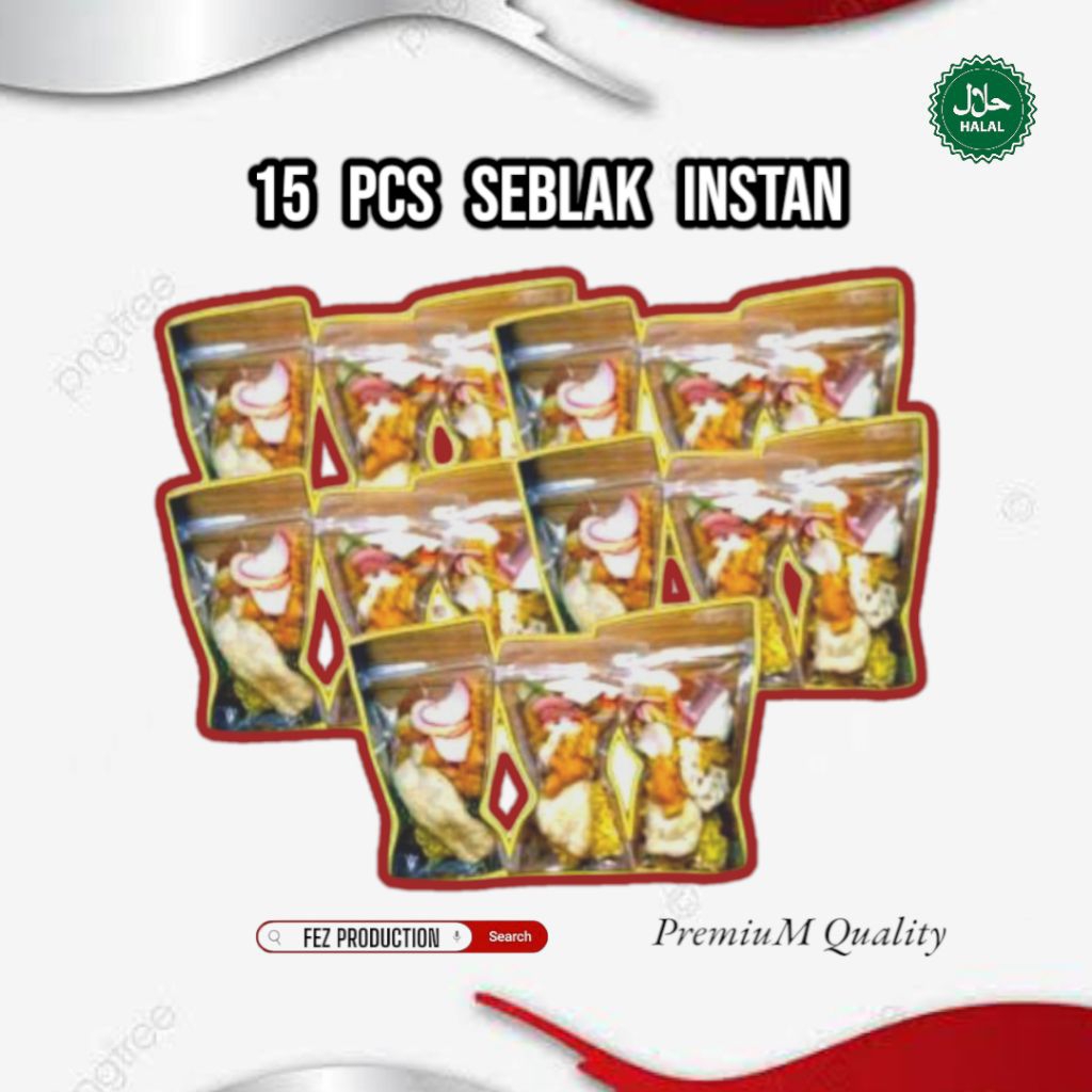 

PAKET 15 SEBLAK INSTAN KUAH MIE