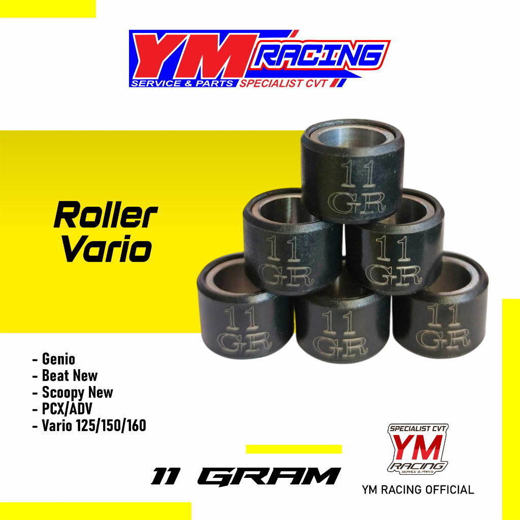 ROLLER 11 GRAM VARIO 125 KZR RACING | ROLLER VARIO 150 11 GRAM / ROLLER VARIO 160 11 G ( ROLLER PCX 