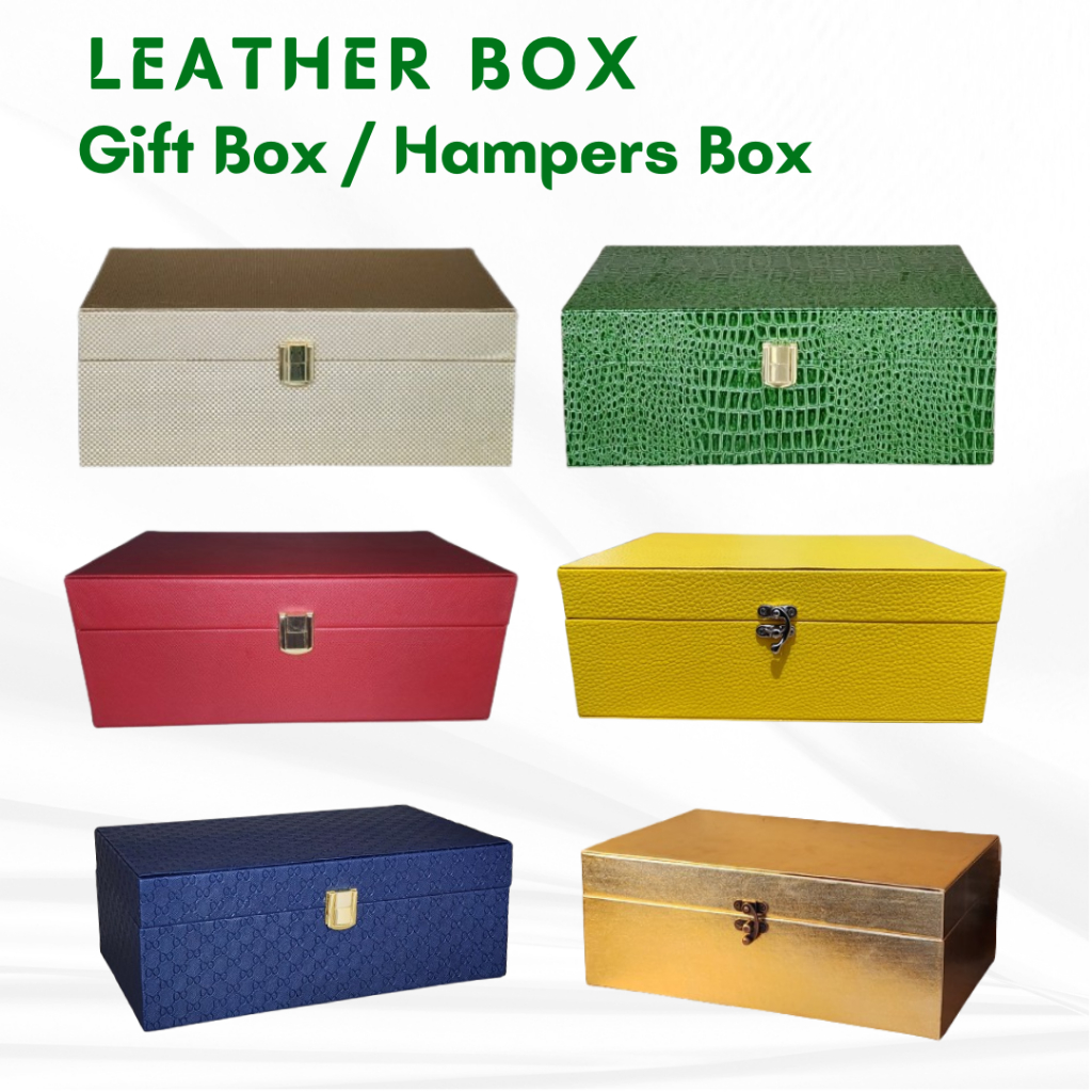

Leather Box Sintetis/ Quality Box/ Hamper Box Premium