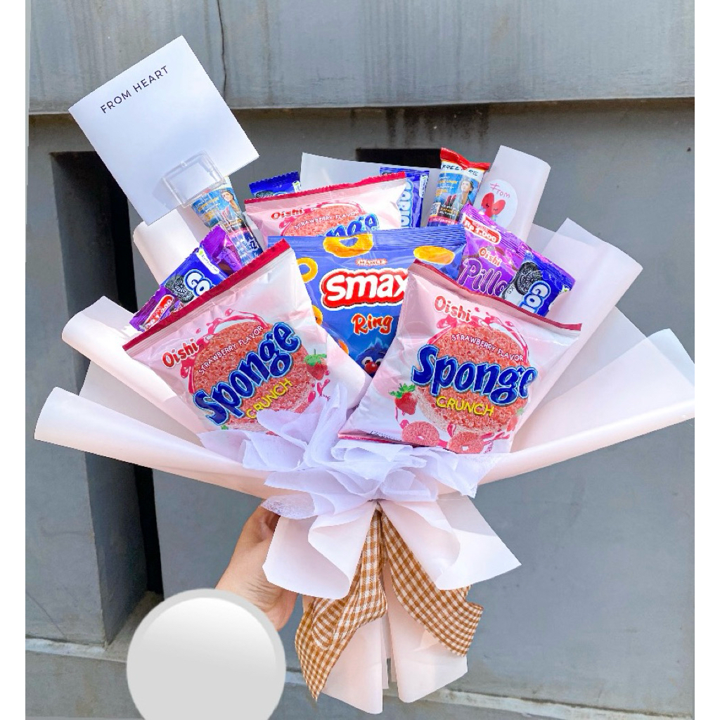 

FROM HEART || BUKET SNACK PINK || BUKET WISUDA BUKET SEMPRO BUKET ULTAH