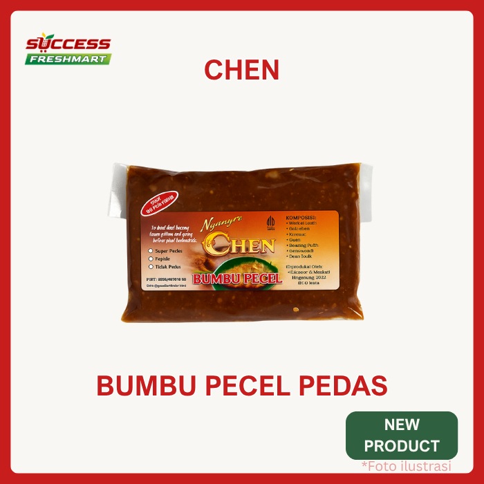 

chen bumbu pecel pedas 100 gr