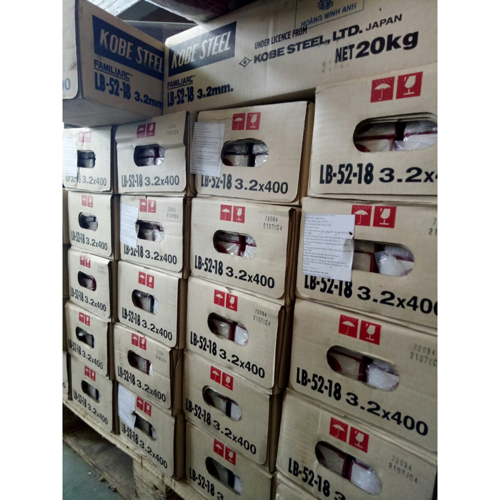 KOBELCO Kawat Las / Welding Electrodes FamilyArc LB-52 Series LB 52 / LB-52 AWS E7016/JIS D 4313, LB