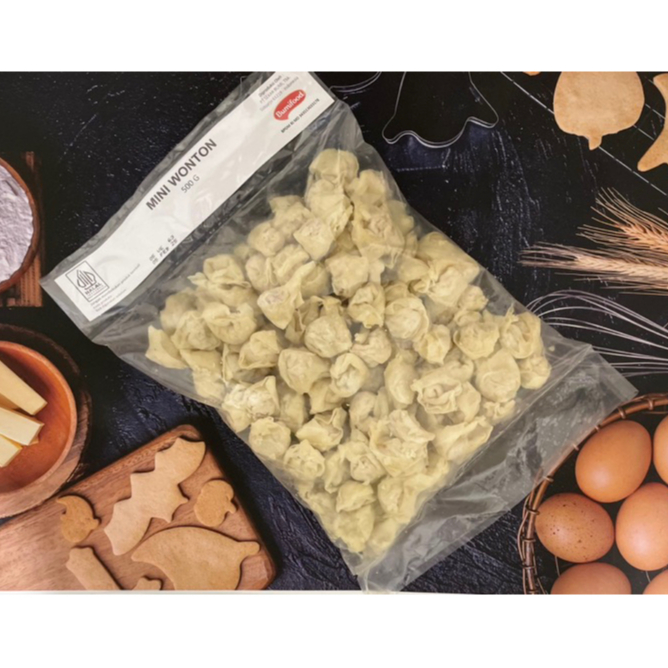 

BUMIFOOD MINI WONTON KEMASAN 350GRAM & 500GRAM - DISASS JOGJA