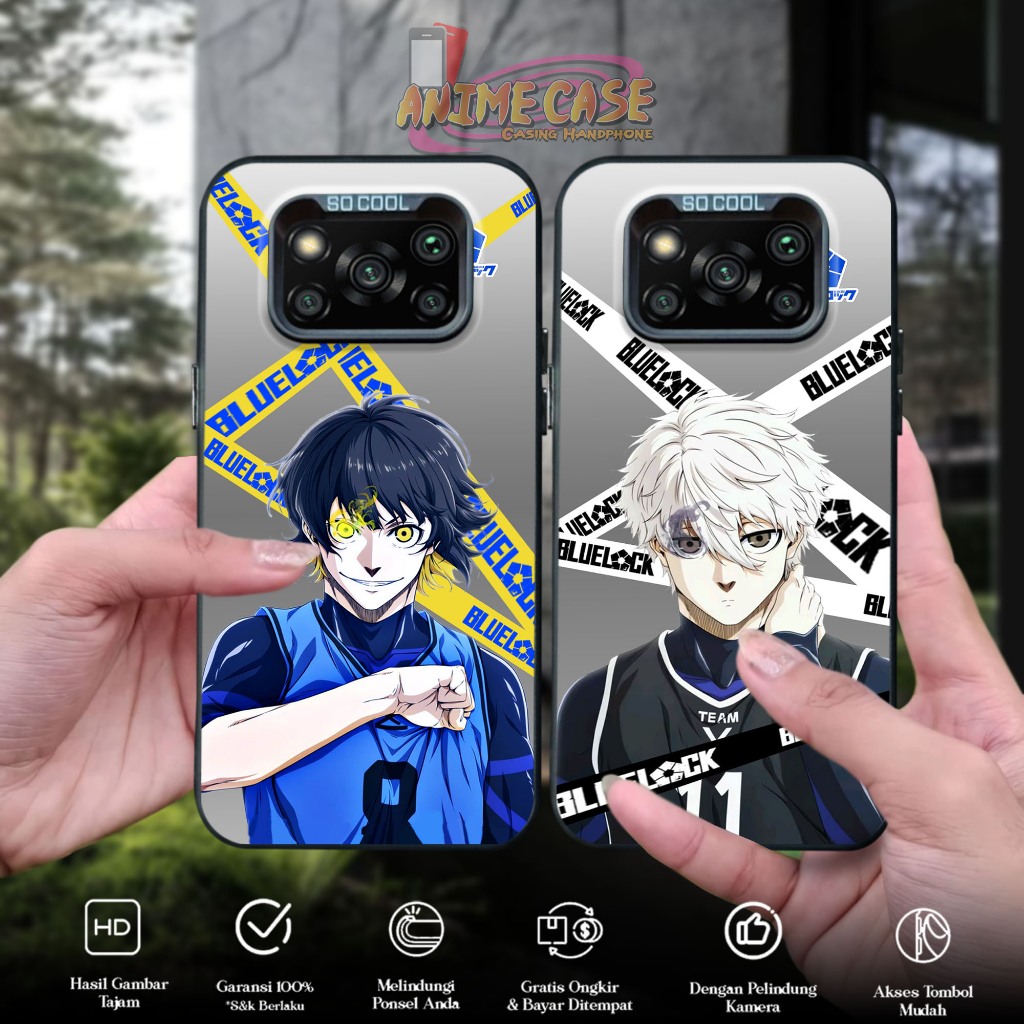 Premium Matte POCO X3 X3 NFC X3 PRO Motif BLLK Hard Casing Hp Anime Case Case Socool IMD Softcase Hp