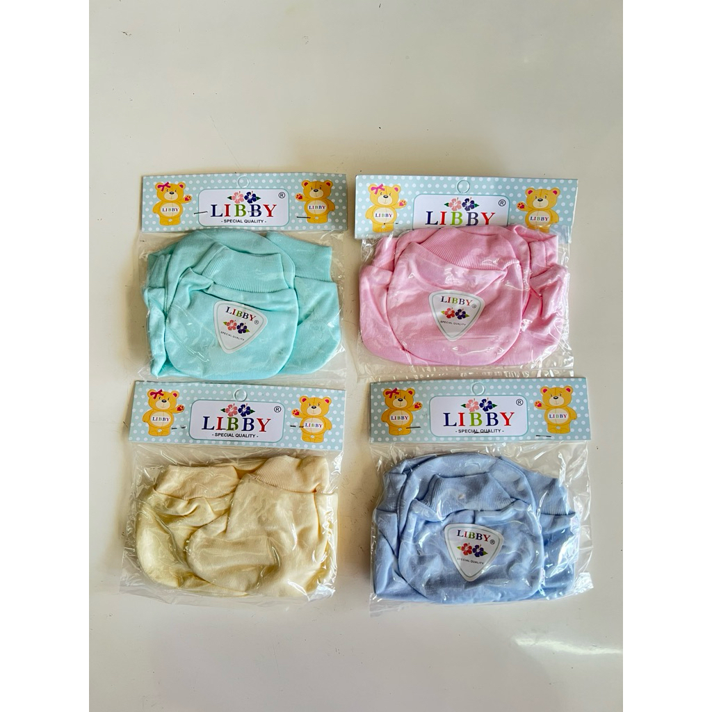 set kaos kaki & kaos tangan bayi libby