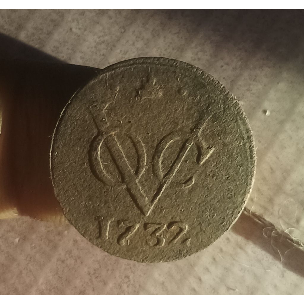 koin voc 1 duit voc gelderland 1732 rare