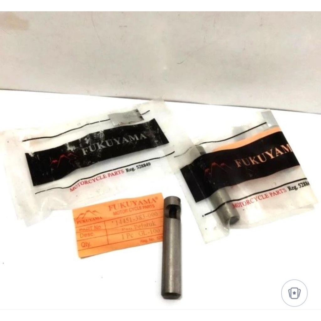 Pen piano klep Honda CB100K3, GL100 merk Fukuyama (1 set 2 buah)