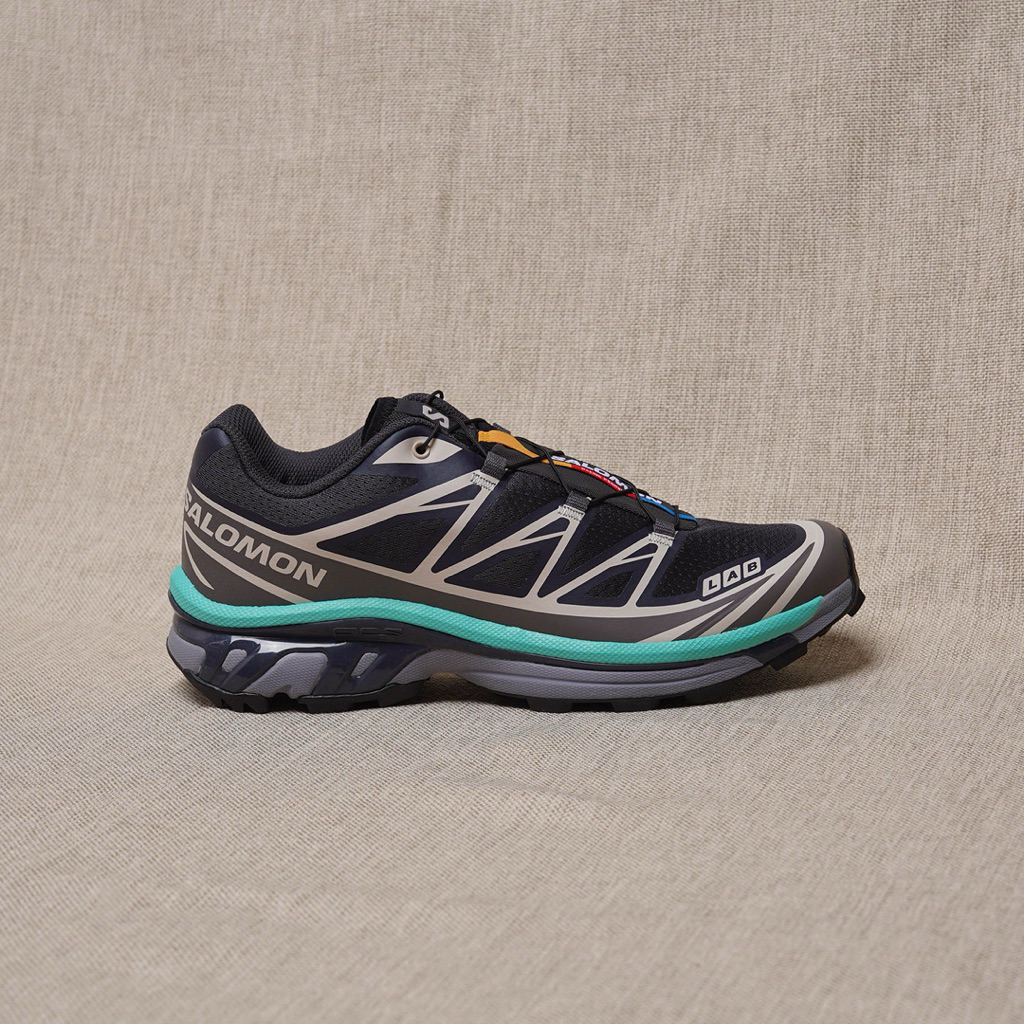 Sepatu Salomon XT-6 - Nine Iron Quicksilver
