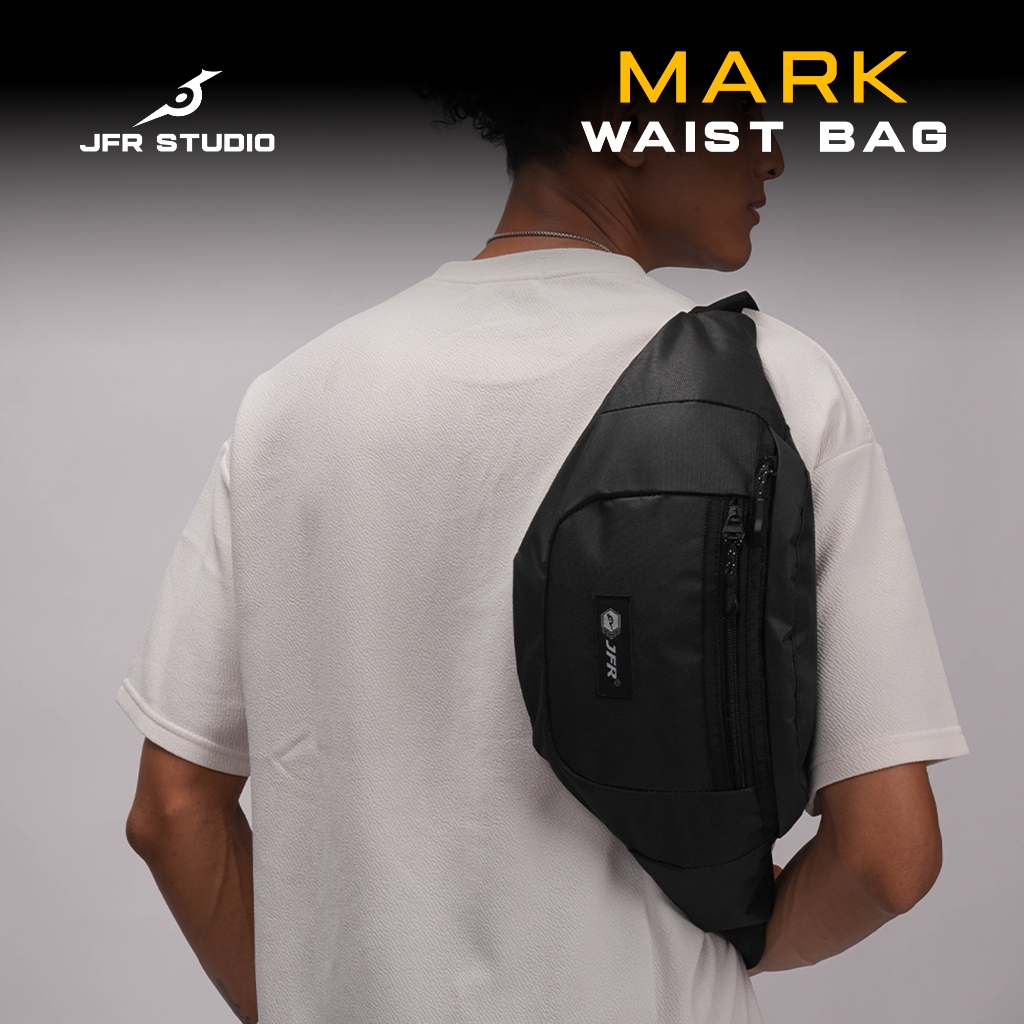 JFR Mark Waist Bag - Tas Selempang Bahan Polyester JT52