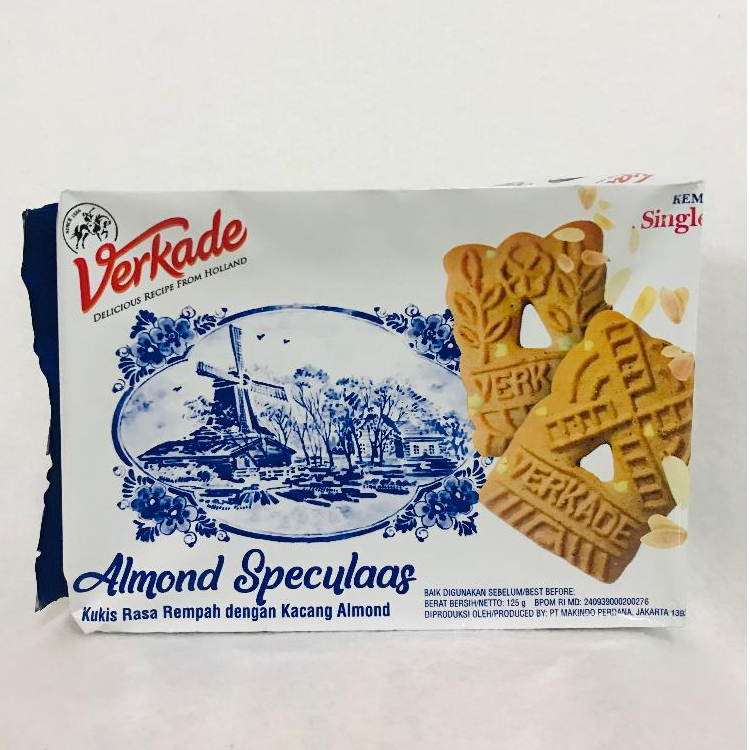

[HALAL] Verkade ALMOND Speculaas 125gr