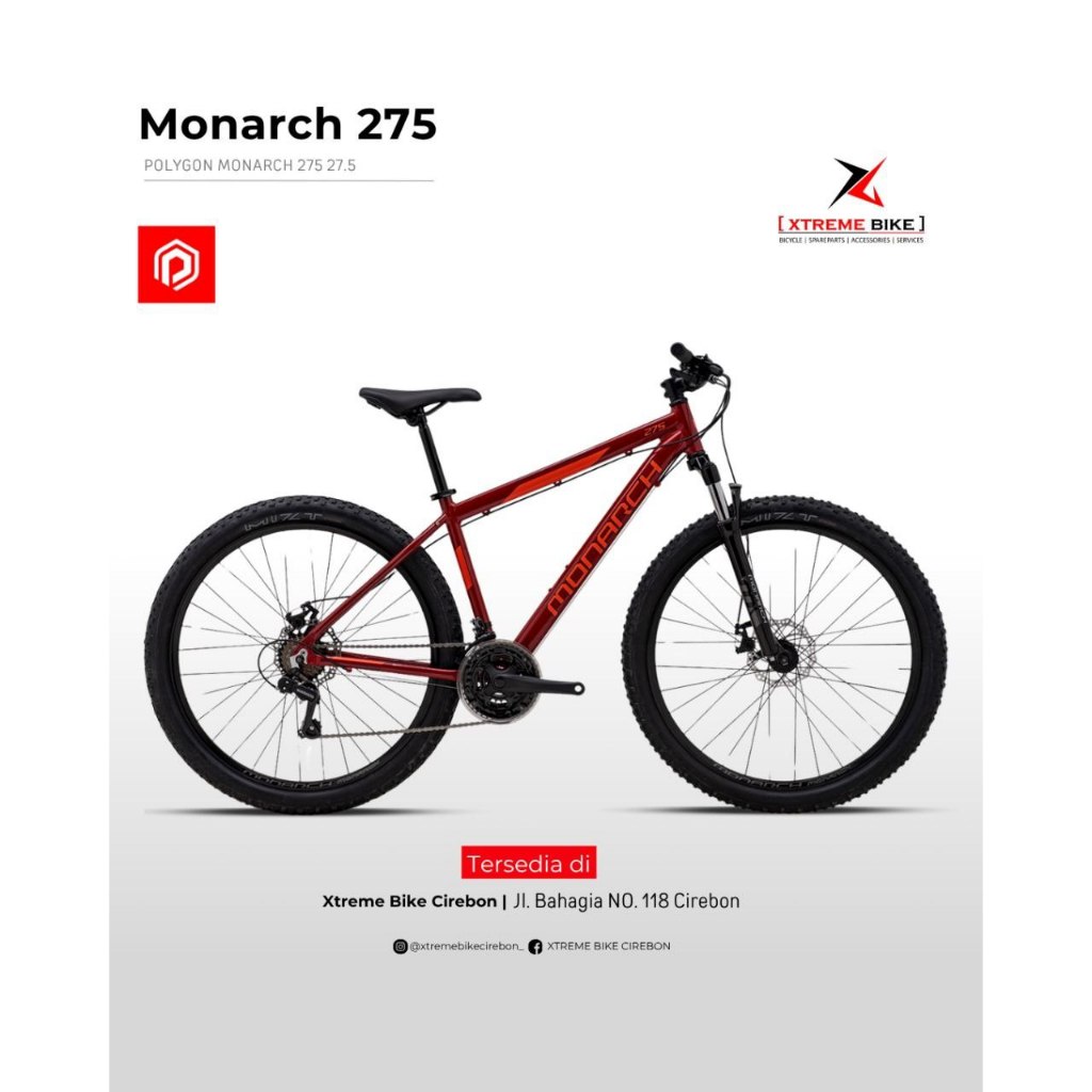 Sepeda MTB 27.5 Polygon Monarch - Sepeda Gunung