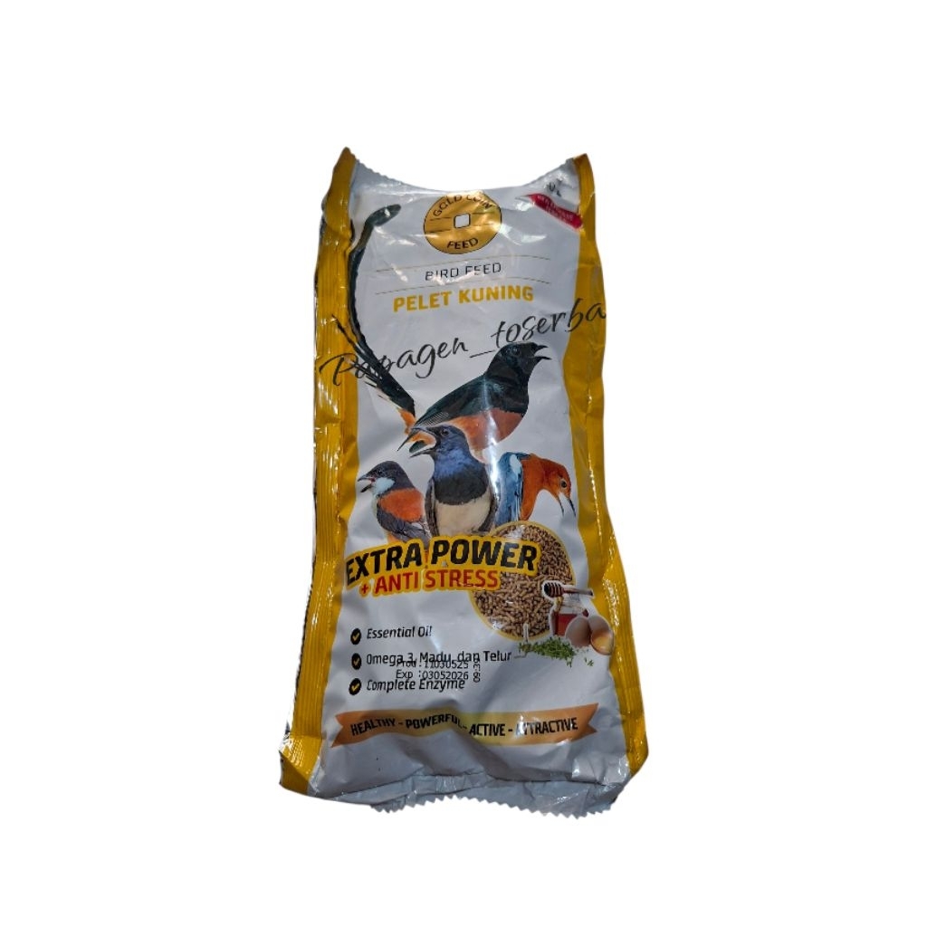 Gold Coin Coklat Voer Atau Makanan Burung Murai Dan Burung Kicau