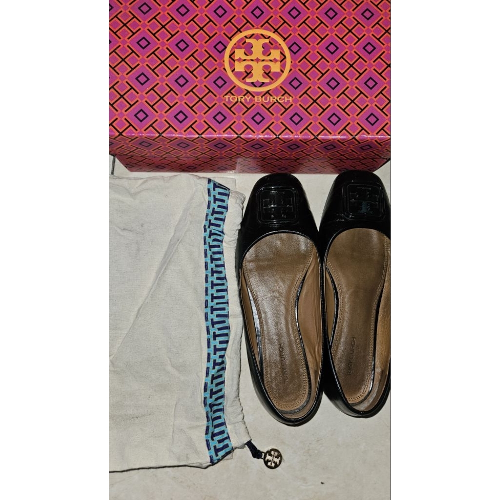 preloved flatshoes Tory Burch