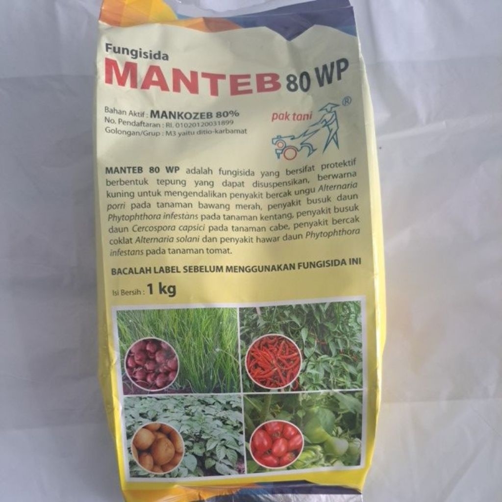 FUNGISIDA MANTEP 80WP 1KG