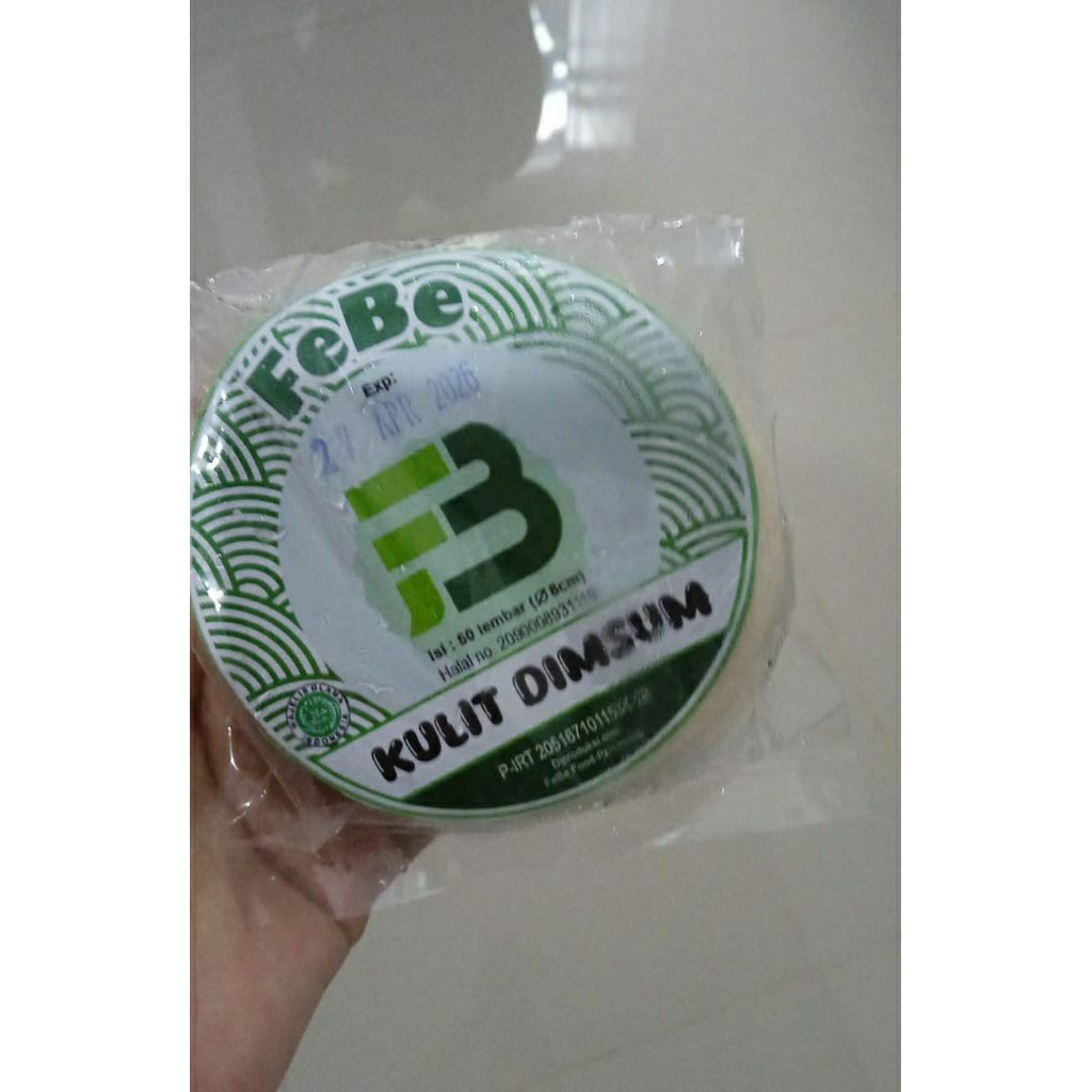 

KULIT DIMSUM FEBE WARNA PUTIH