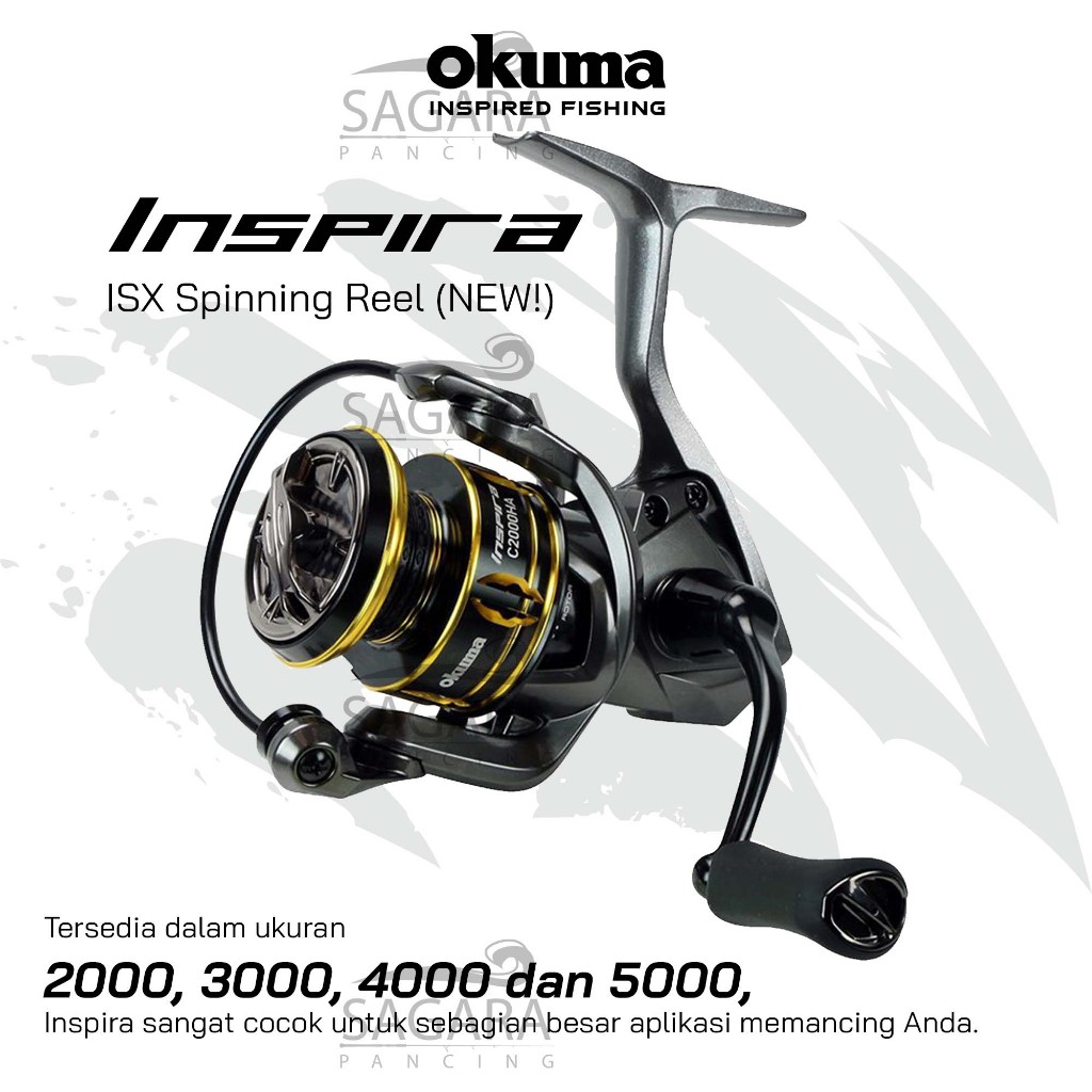 Reel Okuma Inspira Okuma ISX Reel Pancing Spinning