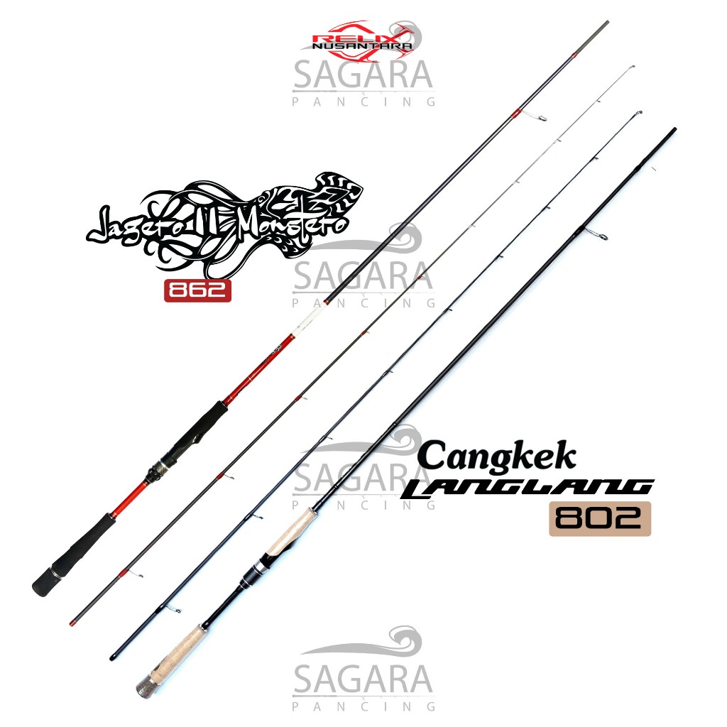 Joran Cangkek Langlang | Cangkek Jagero Monstero Joran Casting Joran Relix Nusantara