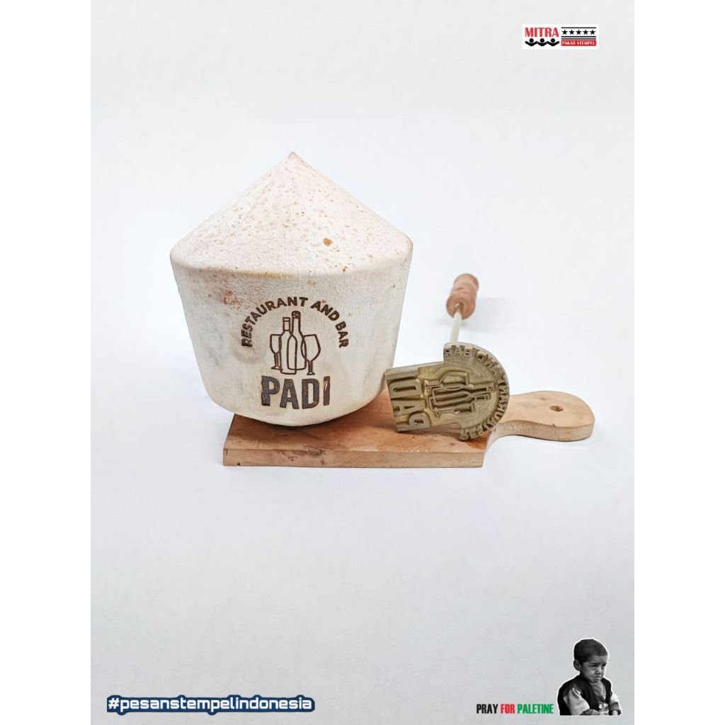 

Jual Hotstamp Media Kelapa Desain Custom