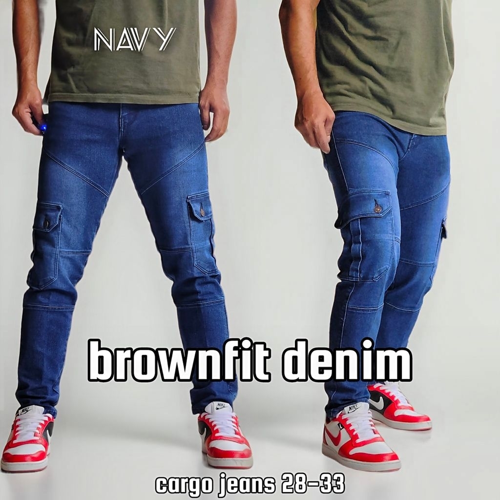Celana Cargo Slimfit Panjang Pria Celana Cargo Pensil Celana Cargo Jeans Pria Terbaru Cargo Laki Lak