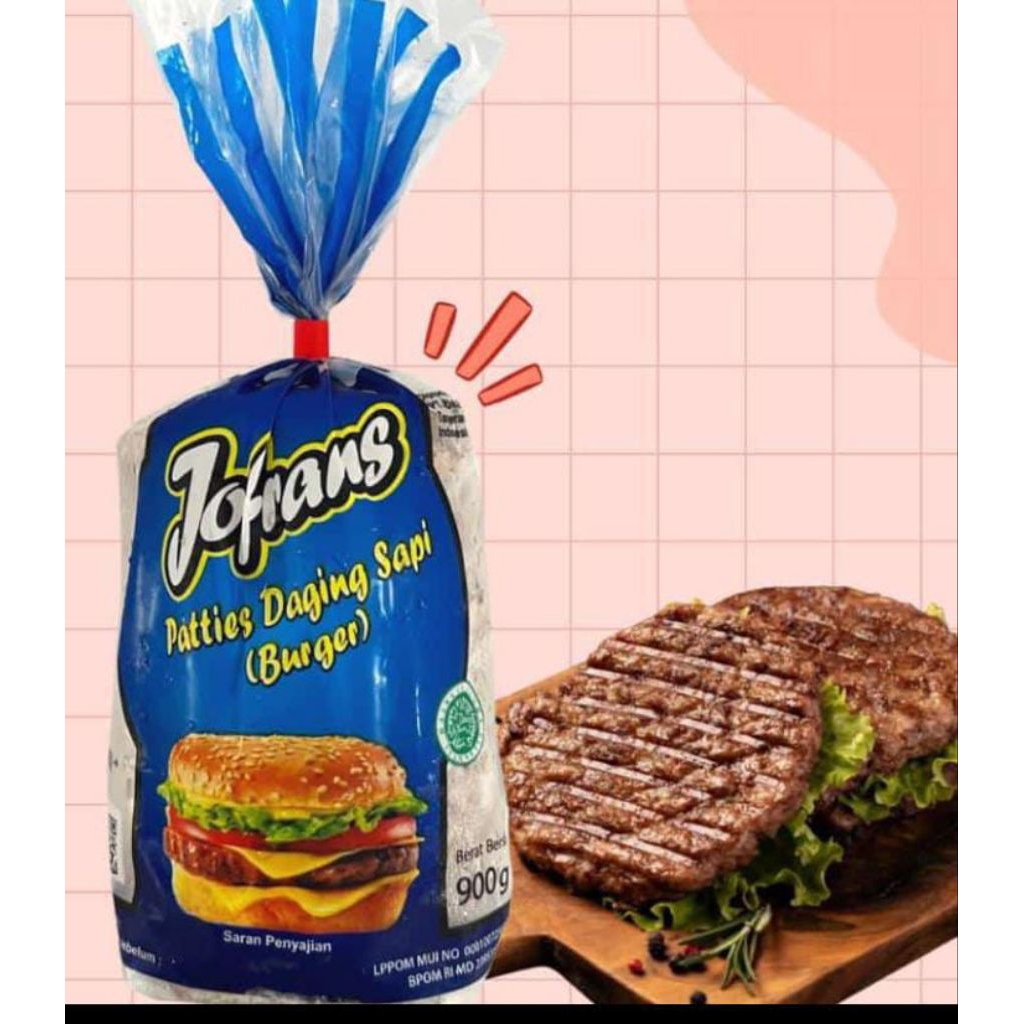 

JOFRANS BURGER PATTIES 900 GR