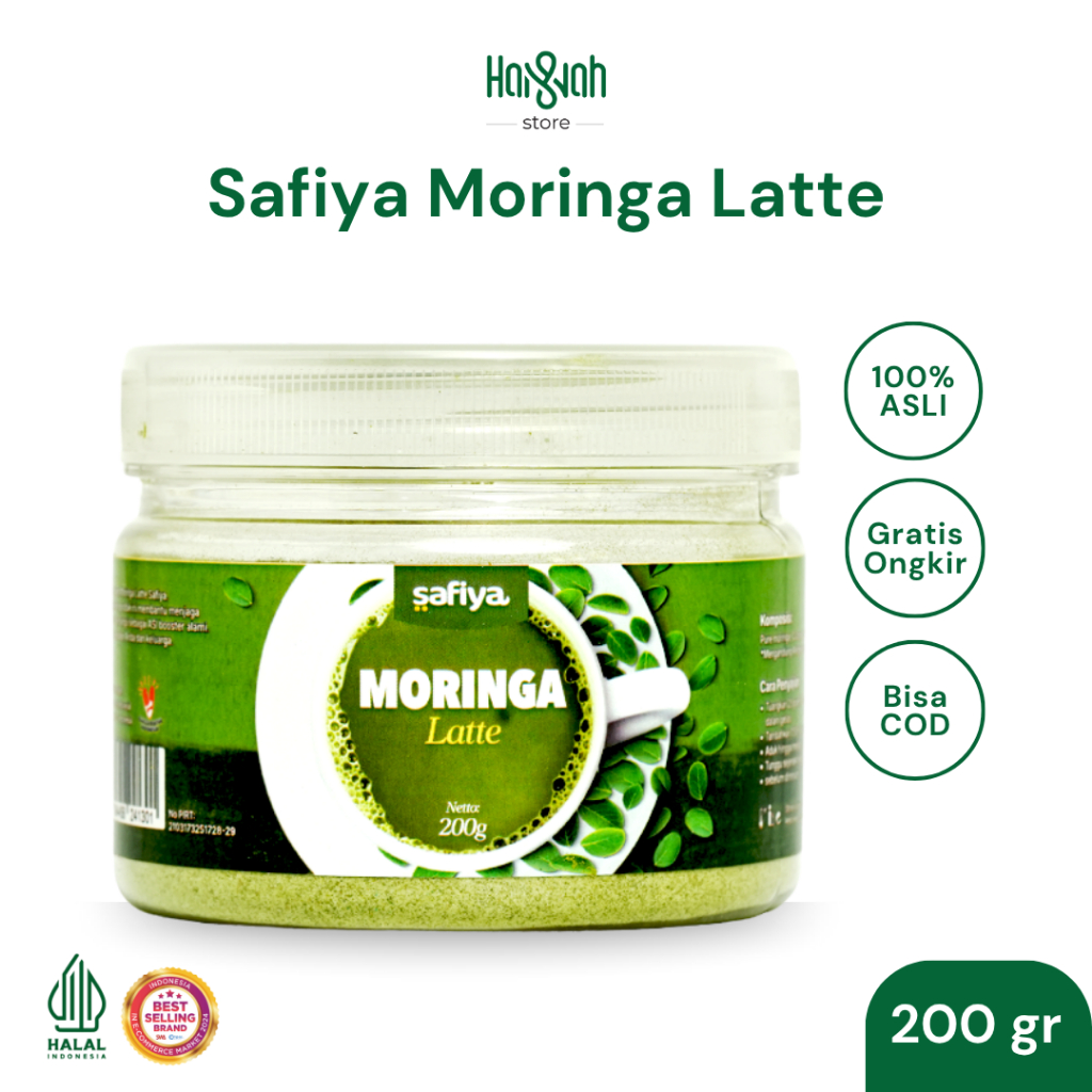 

Moringa Latte Safiya 200 Gram Daun Kelor Tinggi Kalsium