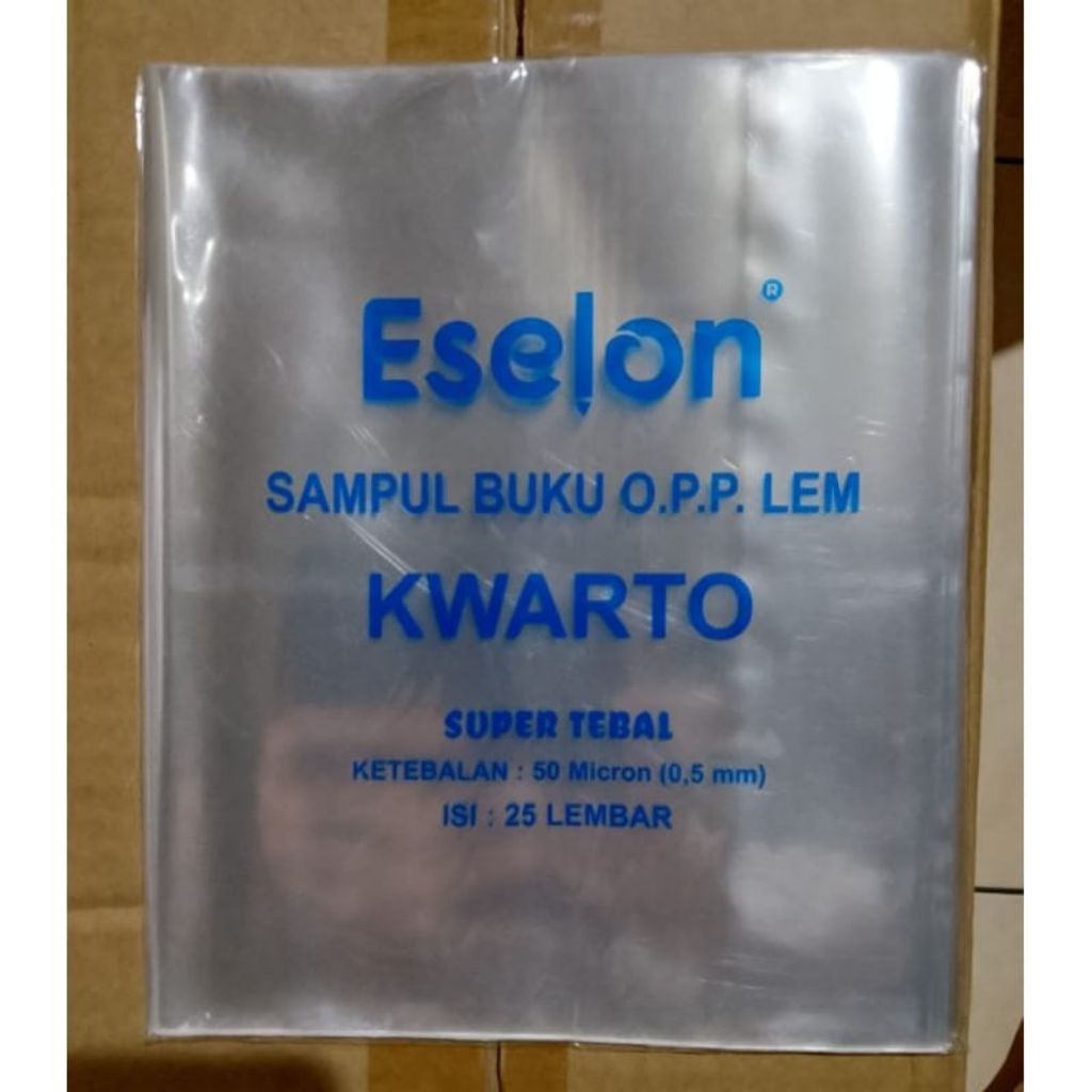 

Solusi Sampul Praktis – Plastik Kwarto 30 Lembar, Awet & Transparan