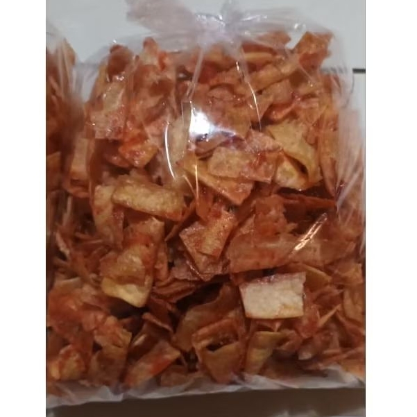 

500gr KERIPIK BALTEK/LONCIS/MANGGLENG RENYAH PEDAS MANIS